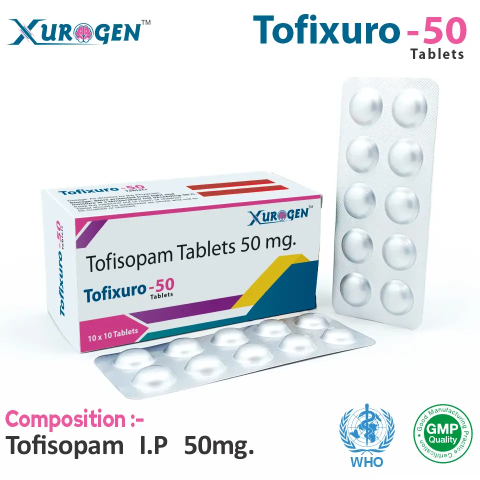 Tofisopam 50 mg Tablet PCD Pharma